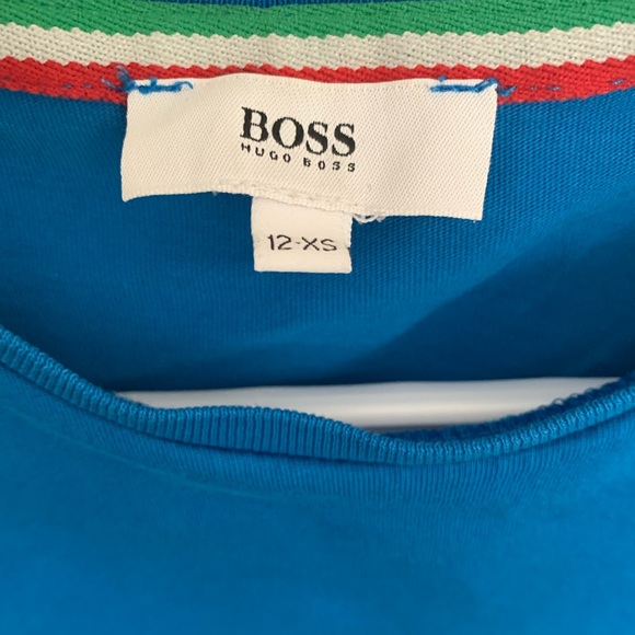 Hugo Boss Boys 2014 Italy World Cup T-Shirt - Picture 3 of 6